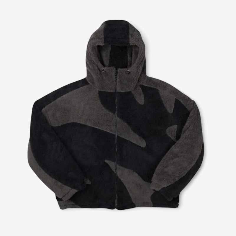 Veste Polaire Chaude à Capuche Étanche - LuxeStyle
