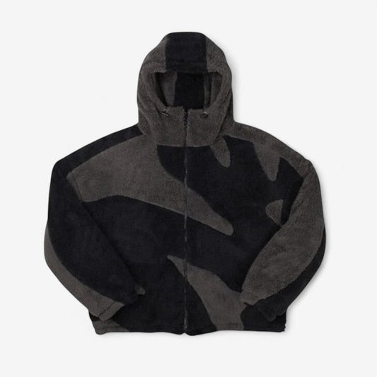 Veste Polaire Chaude à Capuche Étanche - LuxeStyle