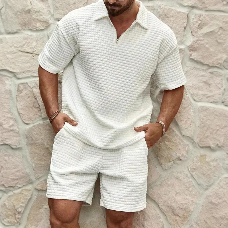 Tenue Été Homme Deux Pièces Décontractée