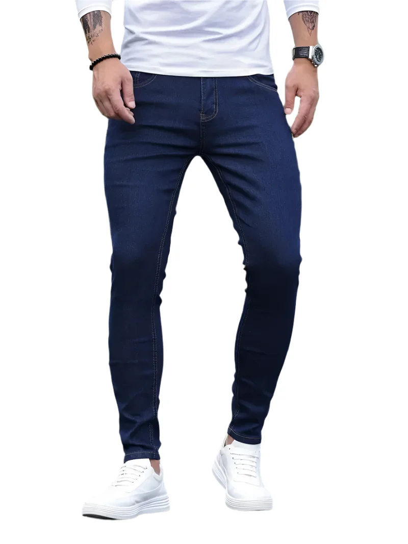 Jean Détente Élégant pour Homme avec Élasticité