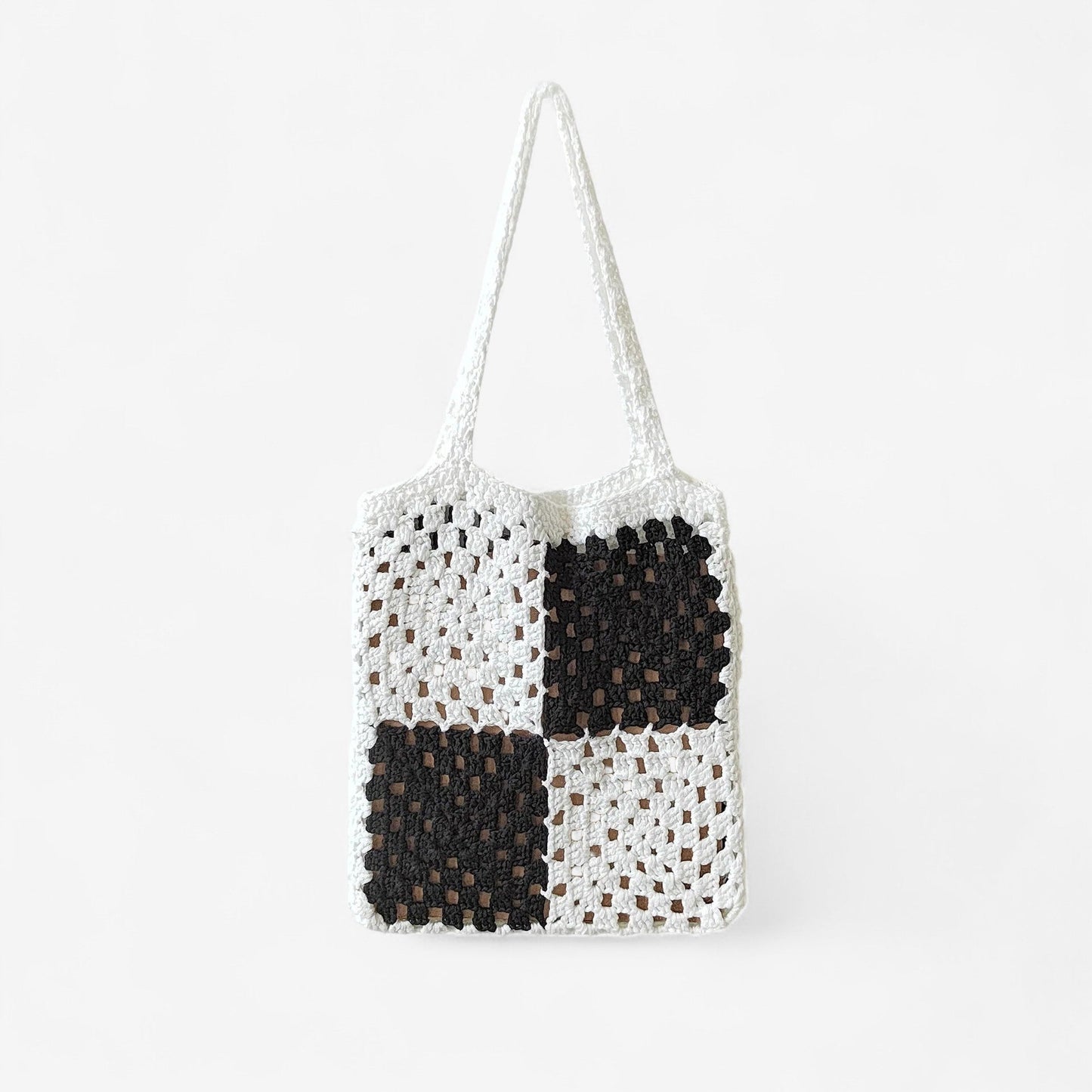 Sac à main polyvalent à motifs géométriques avec poignée réglable
