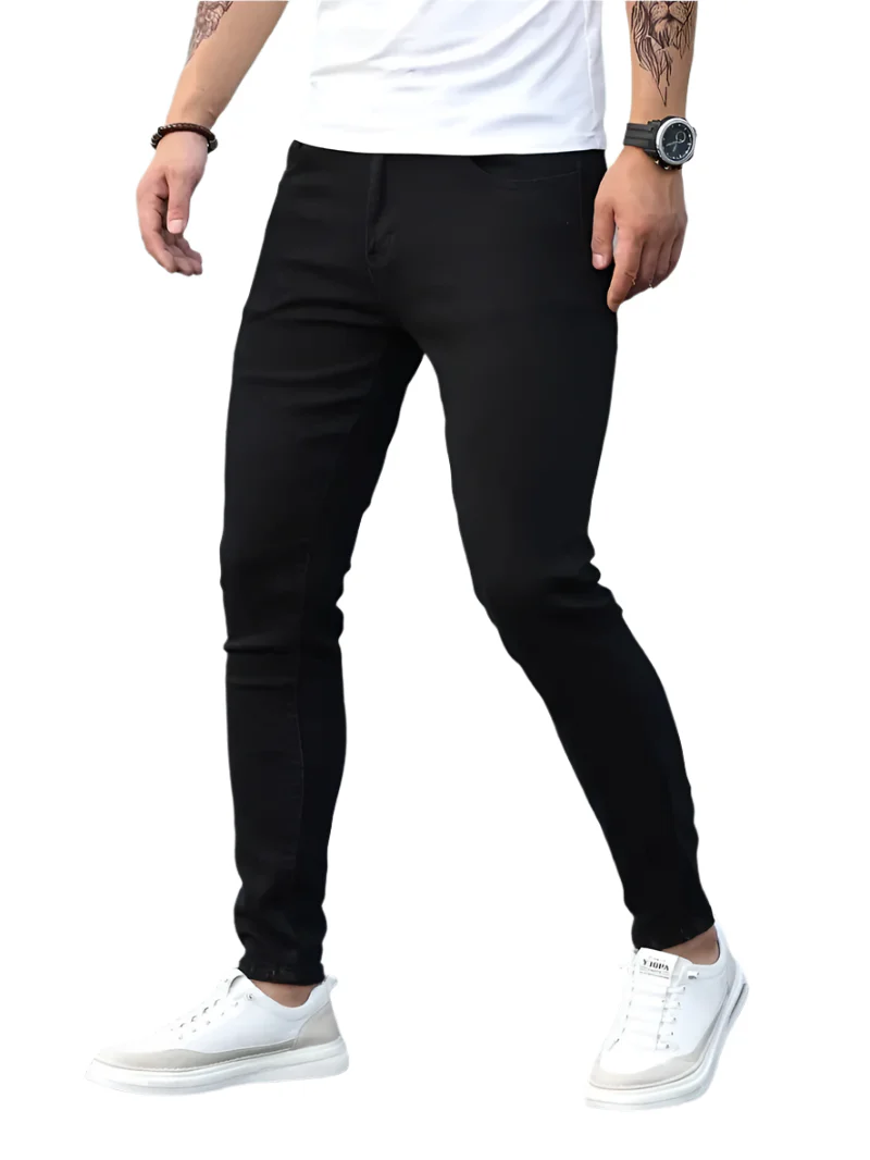 Jean Détente Élégant pour Homme avec Élasticité - LuxeStyle
