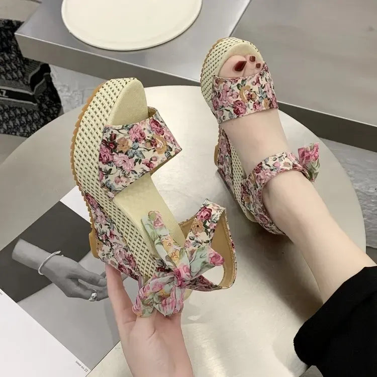 Sandales Féminines Été avec Lacets Élégants