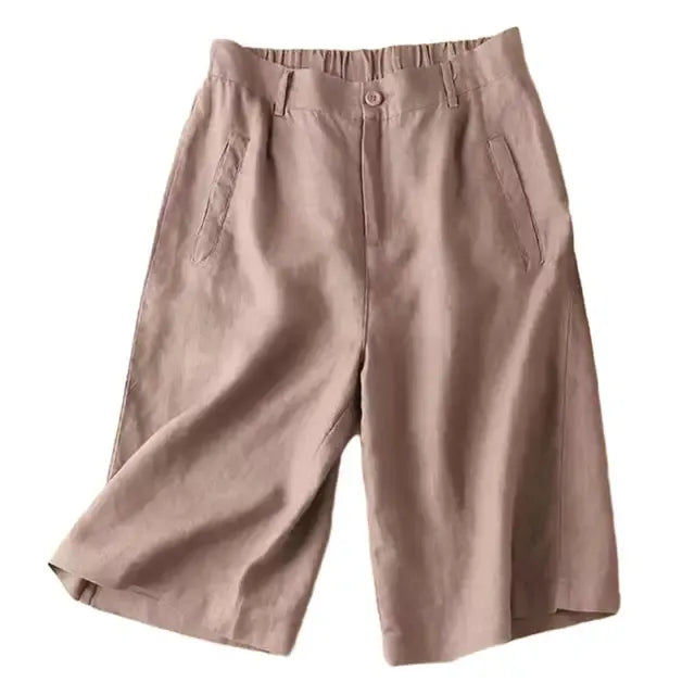 Short Comfy Élastiqué pour Femme - Parfait pour Été