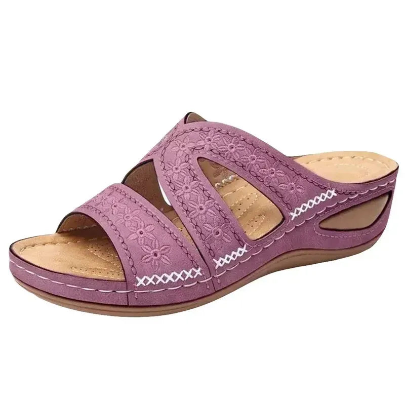 Sandales Confort Femmes Semelle Ergonomique Été