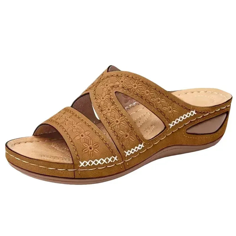 Sandales Confort Femmes Semelle Ergonomique Été