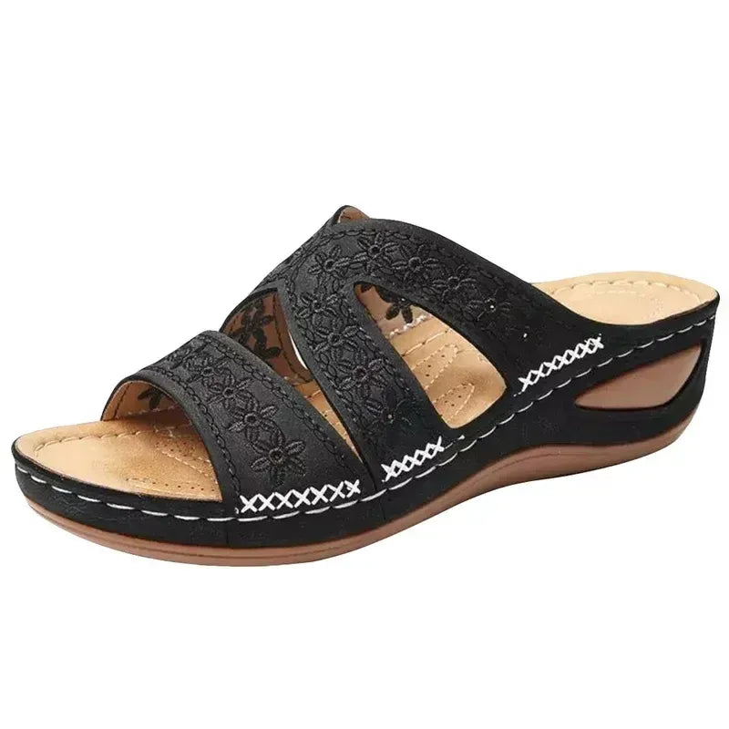 Sandales Confort Femmes Semelle Ergonomique Été