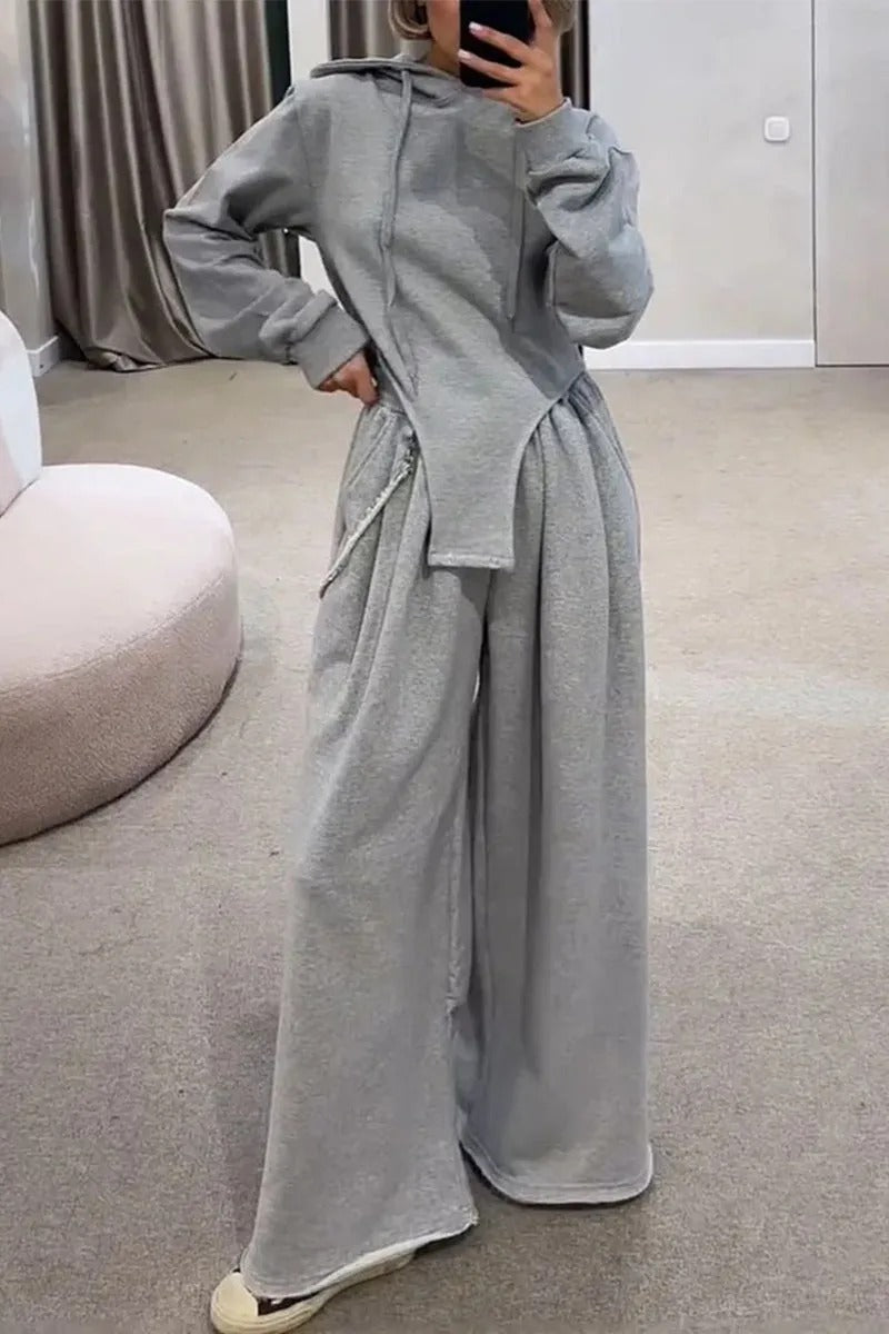 Survêtement Décontracté Capuche Élastique pour Adulte - LuxeStyle