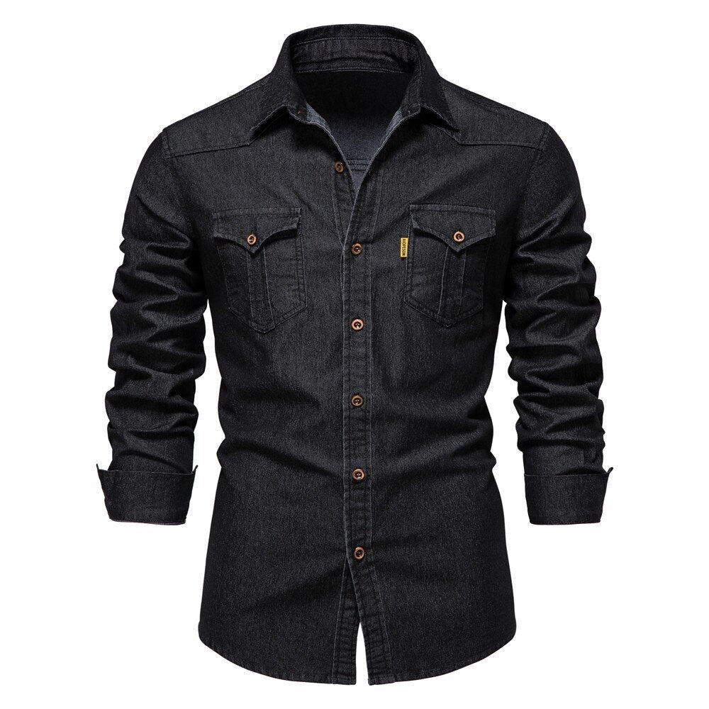 Chemise Homme Élégante et Confortable pour Usage Quotidien - LuxeStyle