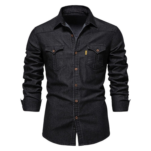 Chemise Homme Élégante et Confortable pour Usage Quotidien - LuxeStyle