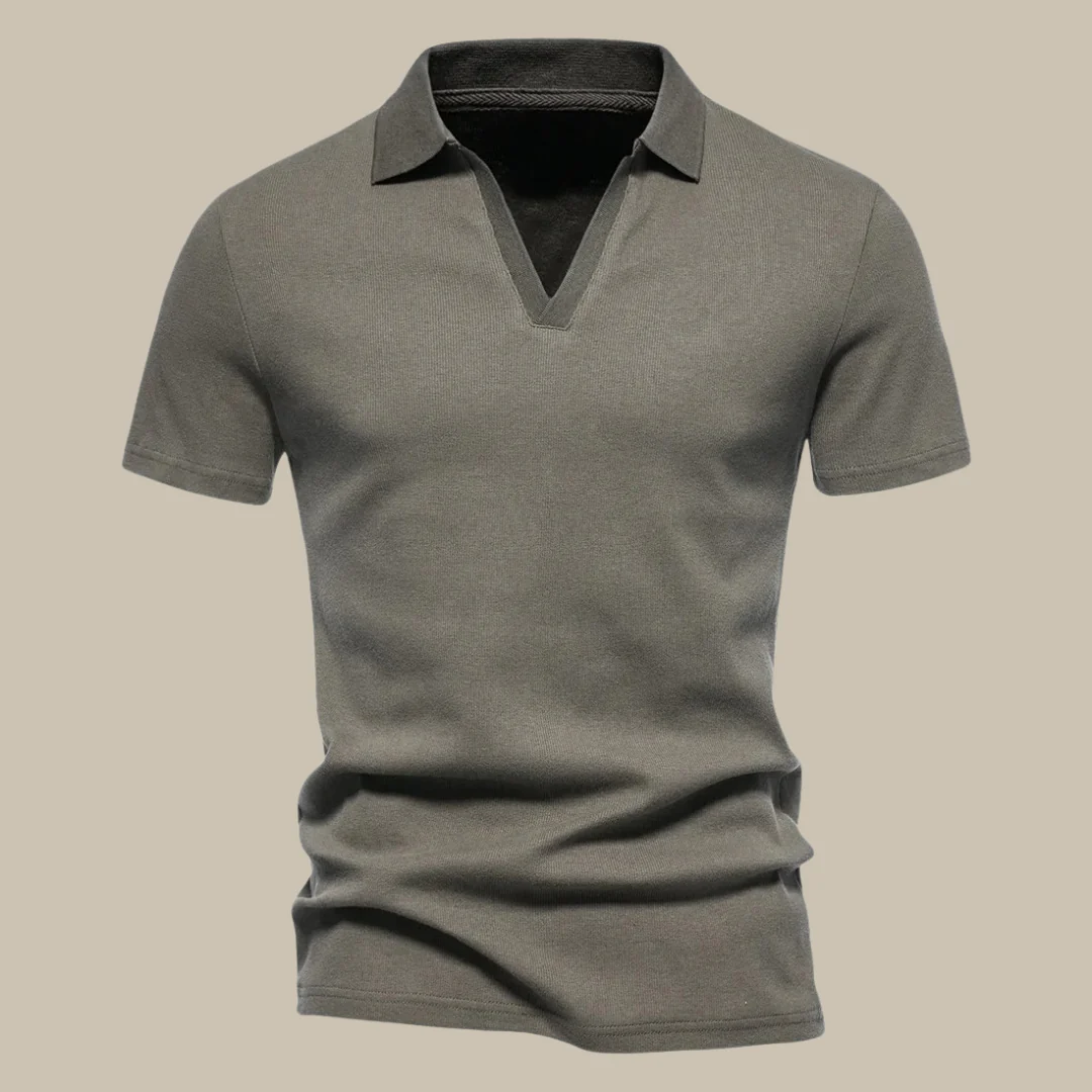 Chemise Polo Homme Élégante Manches Courtes