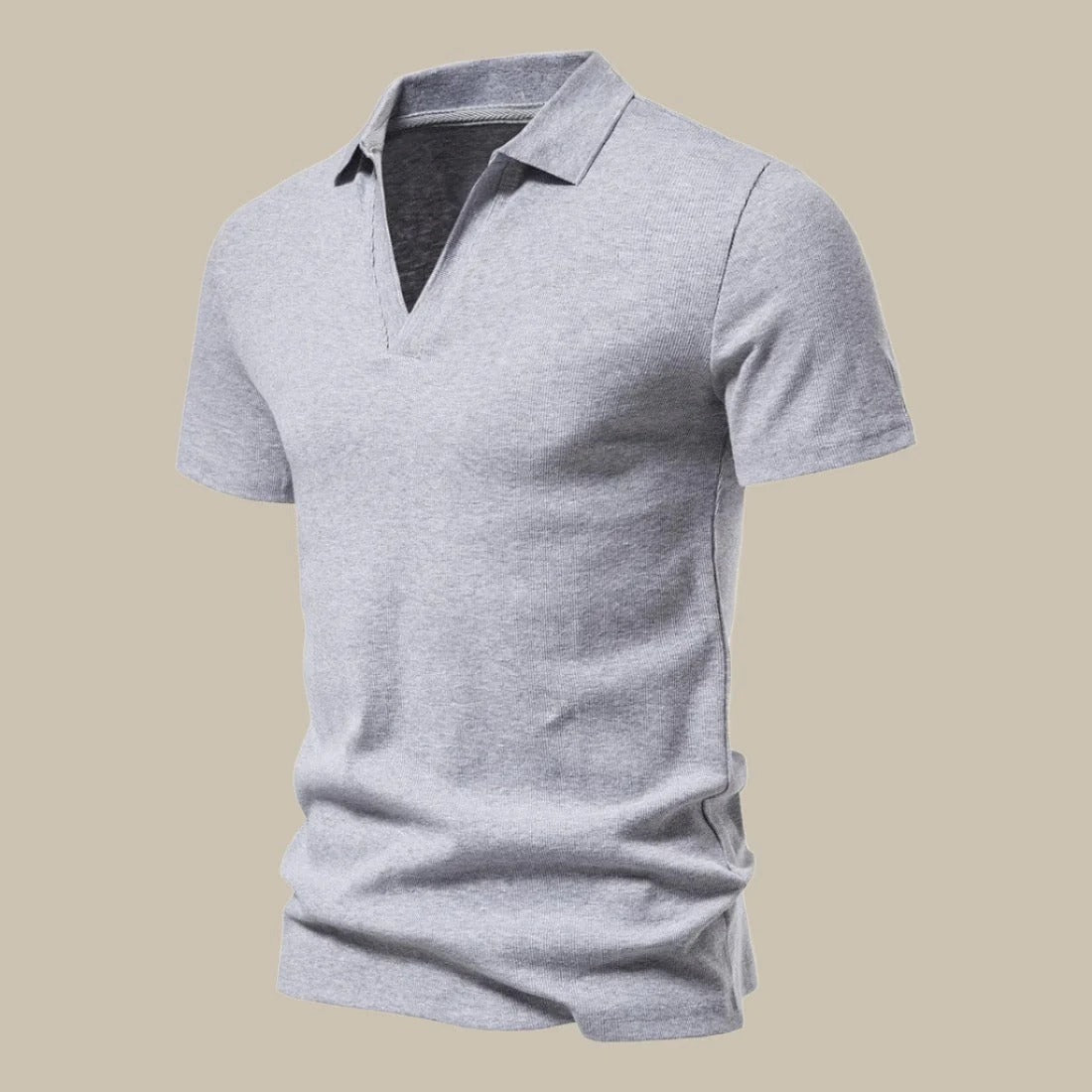 Chemise Polo Homme Élégante Manches Courtes