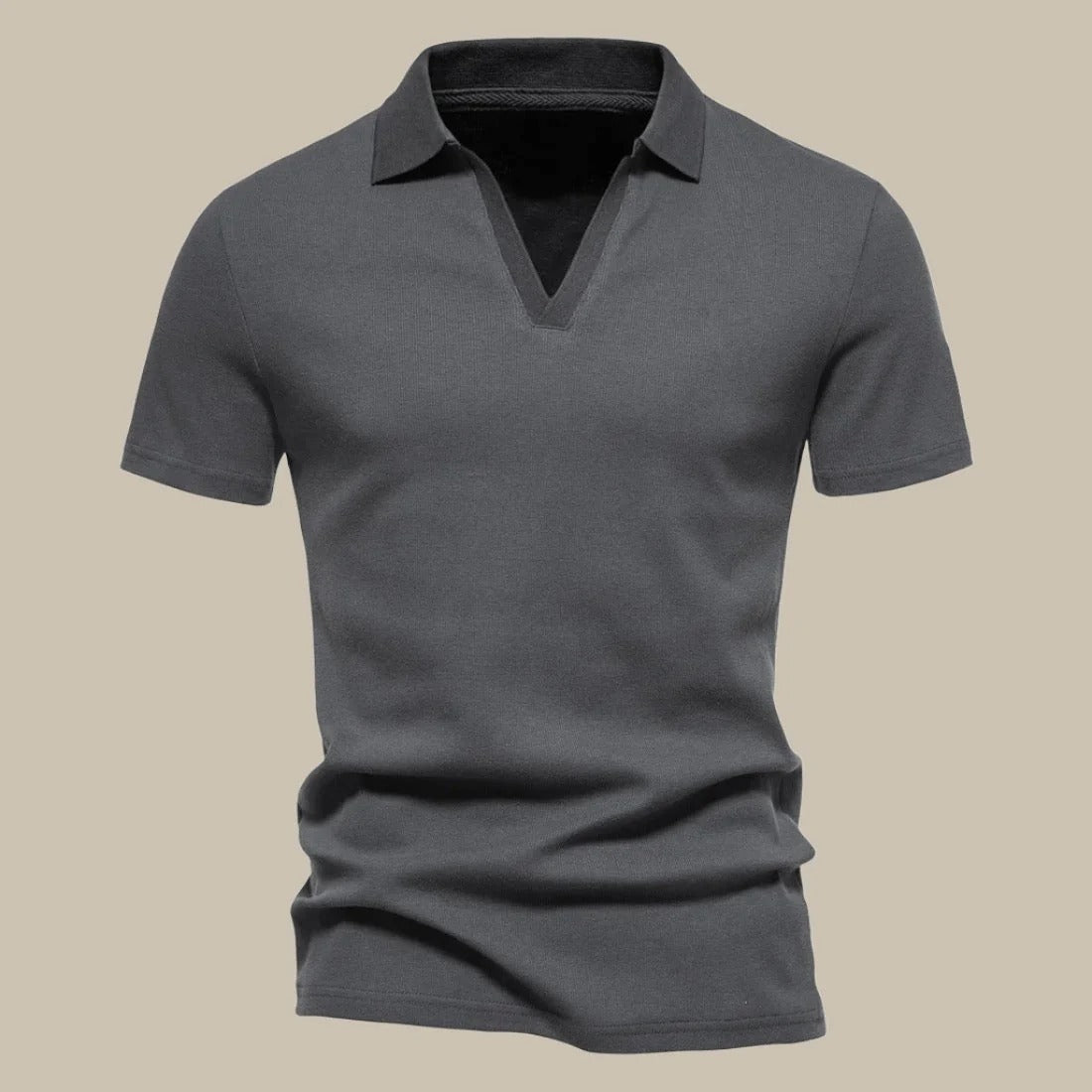 Chemise Polo Homme Élégante Manches Courtes