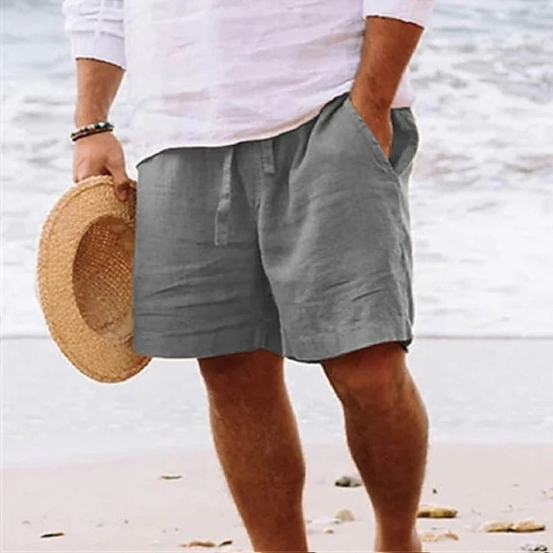 Short Décontracté avec Ceinture pour Homme | Parfait pour l'Été