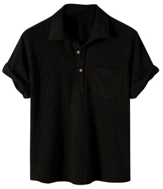Polo Rayé Décontracté Homme Grande Taille Été - LuxeStyle