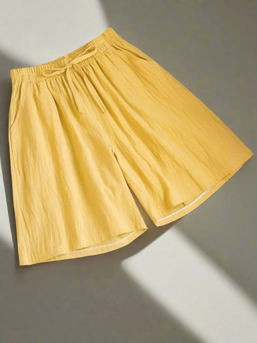 Short Femme Confortable Élastique Été