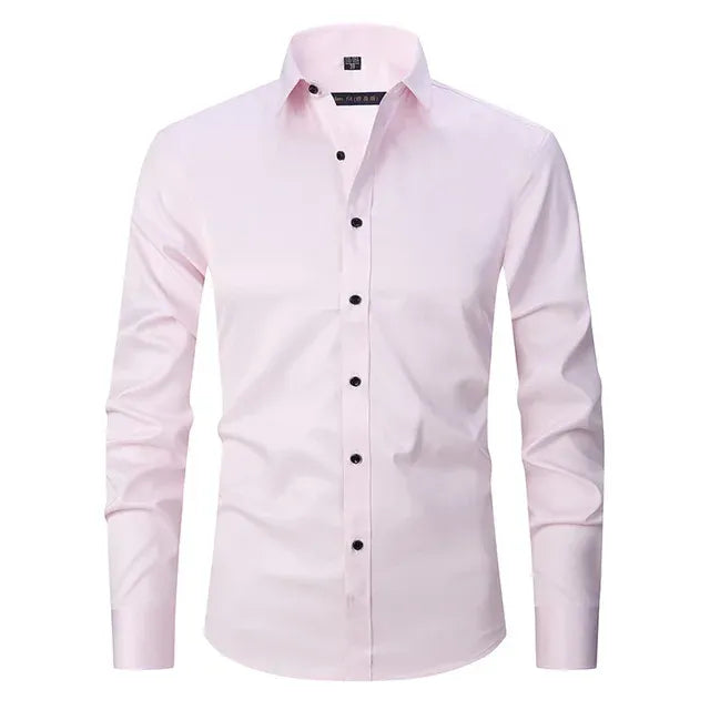 Chemise Homme Élégante | Facile à Porter | Tissu Doux Respirant