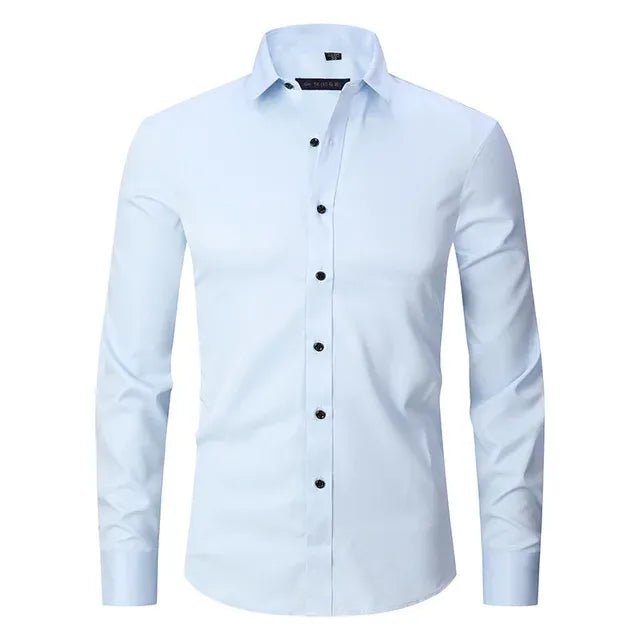 Chemise Homme Élégante | Facile à Porter | Tissu Doux Respirant