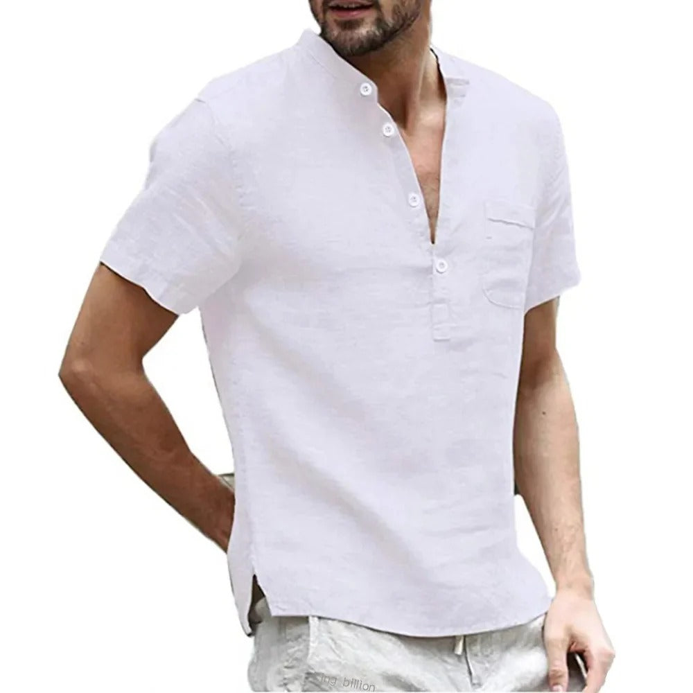 T-Shirt Homme Grand Modèle Décontracté Été