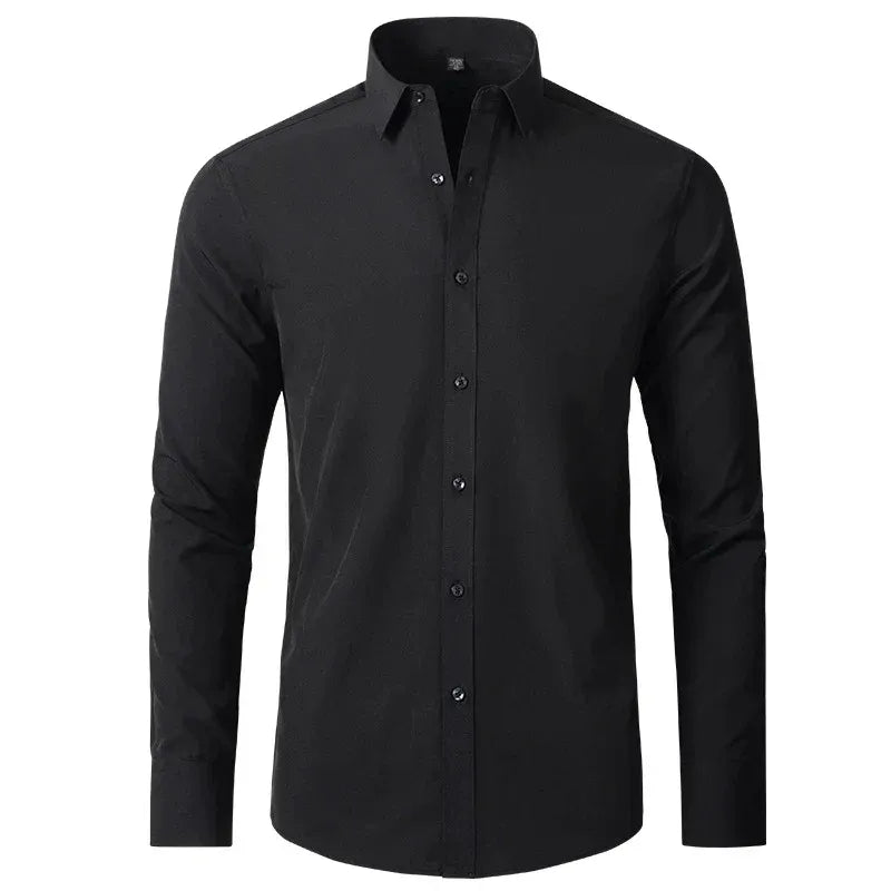 Chemise Homme Manches Longues Polyvalente pour Jours Actifs - LuxeStyle