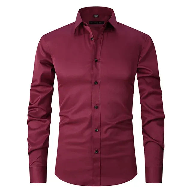Chemise Homme Élégante | Facile à Porter | Tissu Doux Respirant