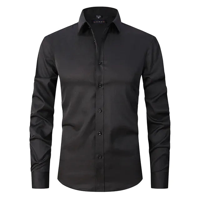 Chemise Homme Élégante | Facile à Porter | Tissu Doux Respirant