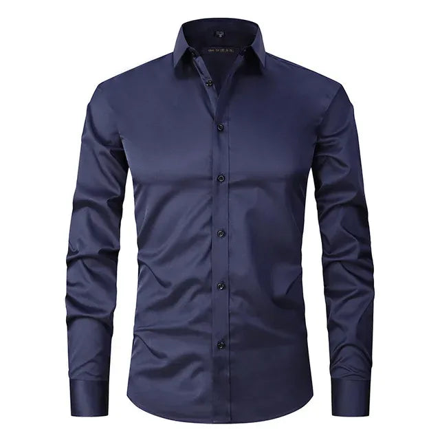Chemise Homme Élégante | Facile à Porter | Tissu Doux Respirant