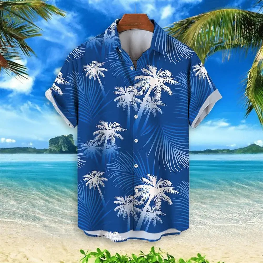 Chemise Hawaienne Grande Taille pour Homme
