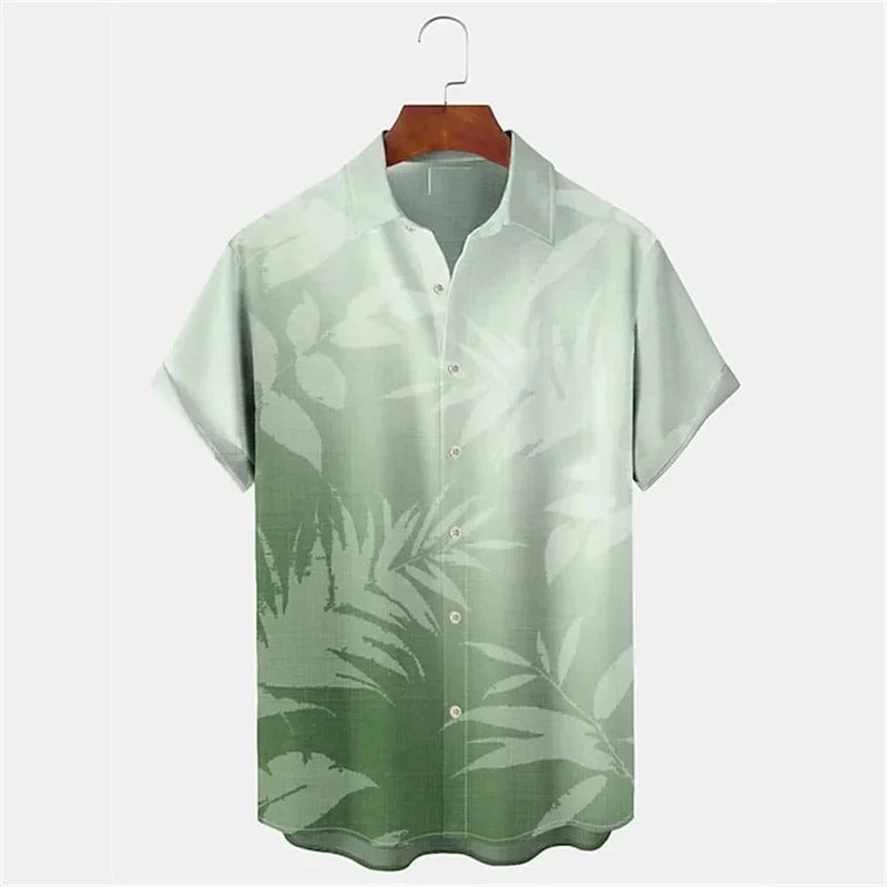 Chemise Décontractée Exotique Homme Taille Grande pour Été