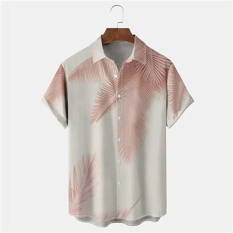 Chemise Décontractée Exotique Homme Taille Grande pour Été