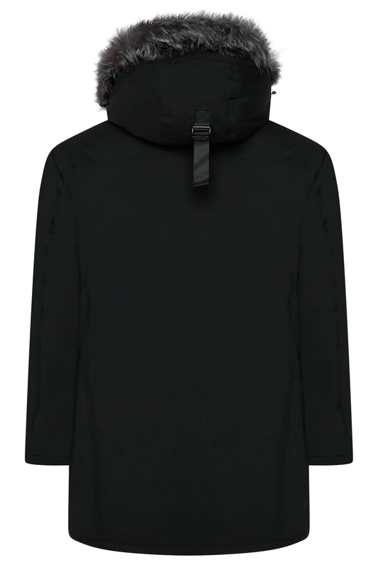 Parka Hivernale Douillet avec Capuche et Poches Fermetures Éclair pour Homme - LuxeStyle