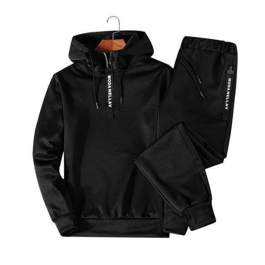 Combinaison Sport Homme avec Sweat À Capuche et Pantalon Étroit | Parfait pour Demi-Saison