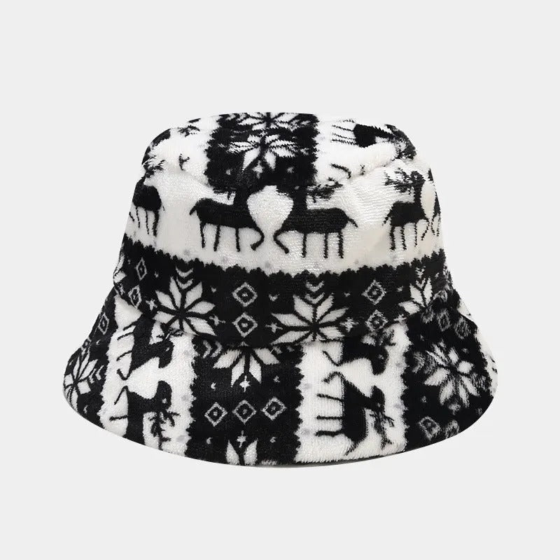 Chapeau Hiver Chic Étoile et Cerf pour Adulte - LuxeStyle