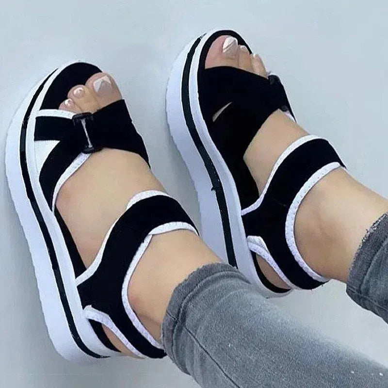 Sandales Été à Talons Hauts pour Femme - LuxeStyle