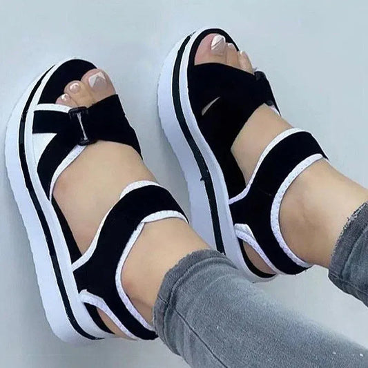 Sandales Été à Talons Hauts pour Femme - LuxeStyle