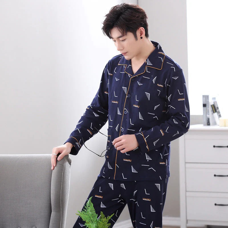 Costume Homme Hiver Chaud Élégant