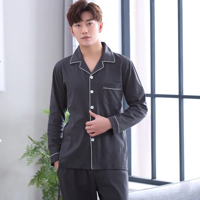 Costume Homme Hiver Chaud Élégant