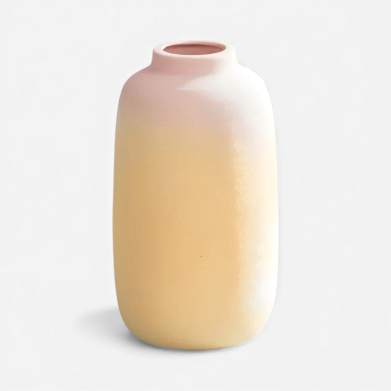 Vase Céramique Coloré Design Géométrique