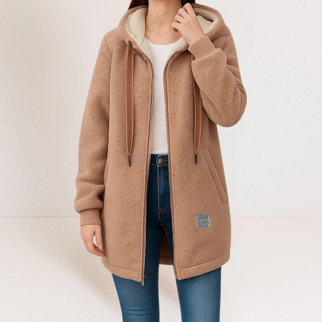 Veste Legère Féminine avec Capuche et Zippé pour Femmes
