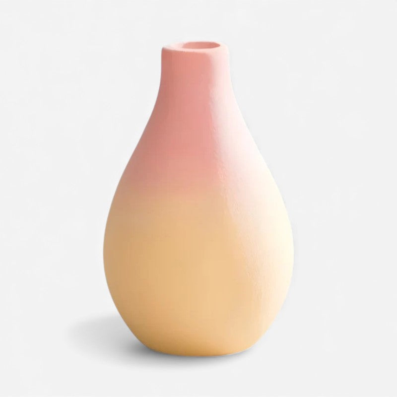 Vase Céramique Coloré Design Géométrique