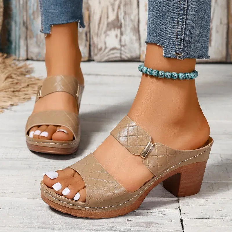 Sandales Été Talons Hauts pour Femmes