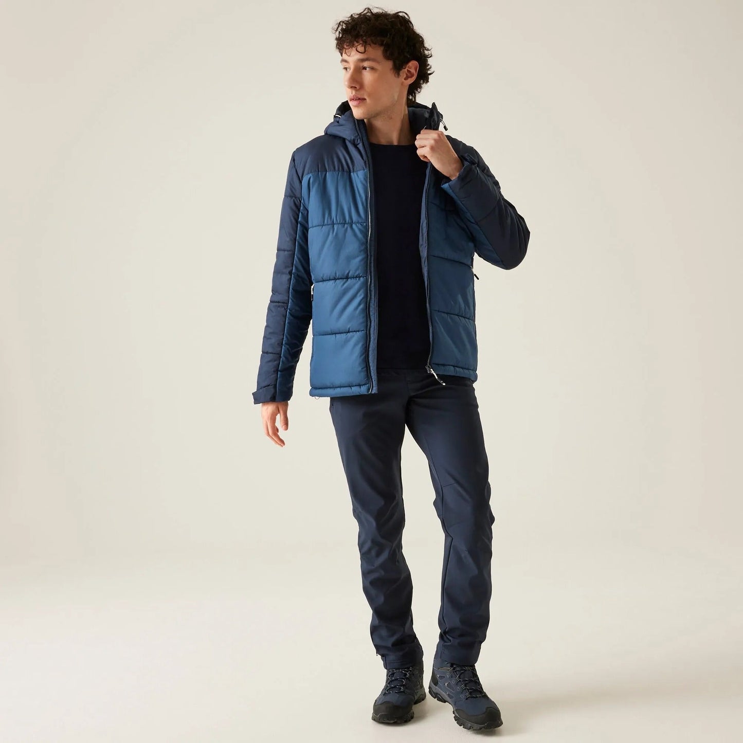 Veste Hiver Doublée avec Zip et Ourlet Réglable pour Homme - LuxeStyle