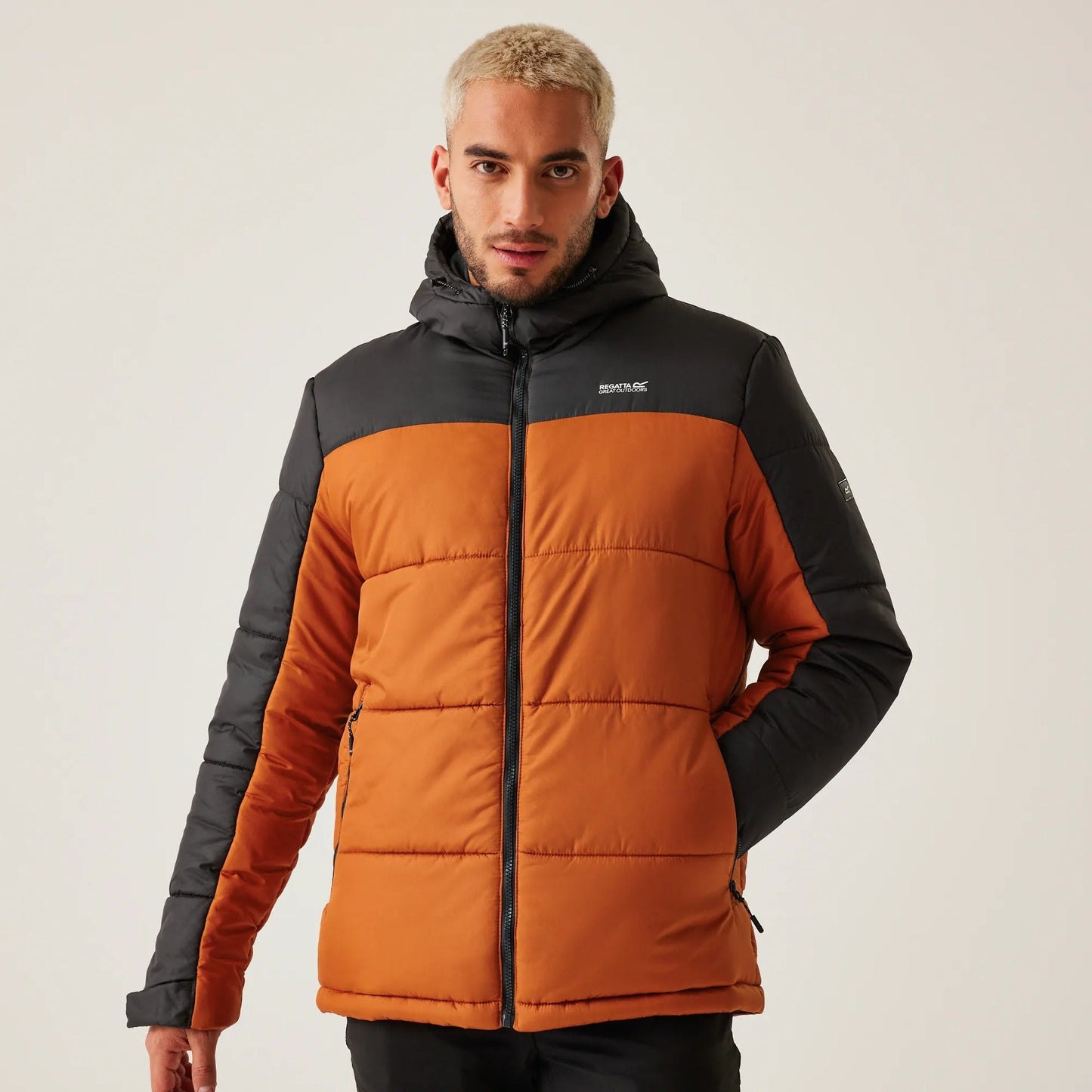 Veste Hiver Doublée avec Zip et Ourlet Réglable pour Homme