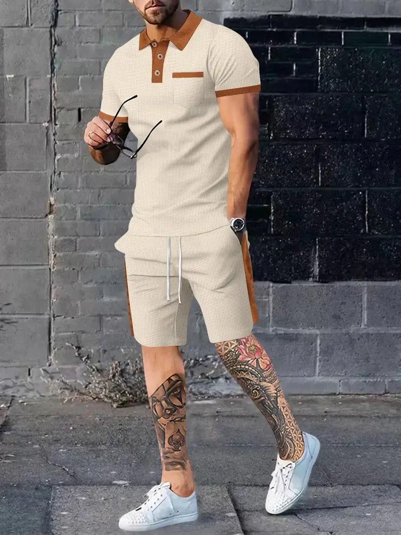 Tenue Décontractée Été pour Homme 2 Pièces