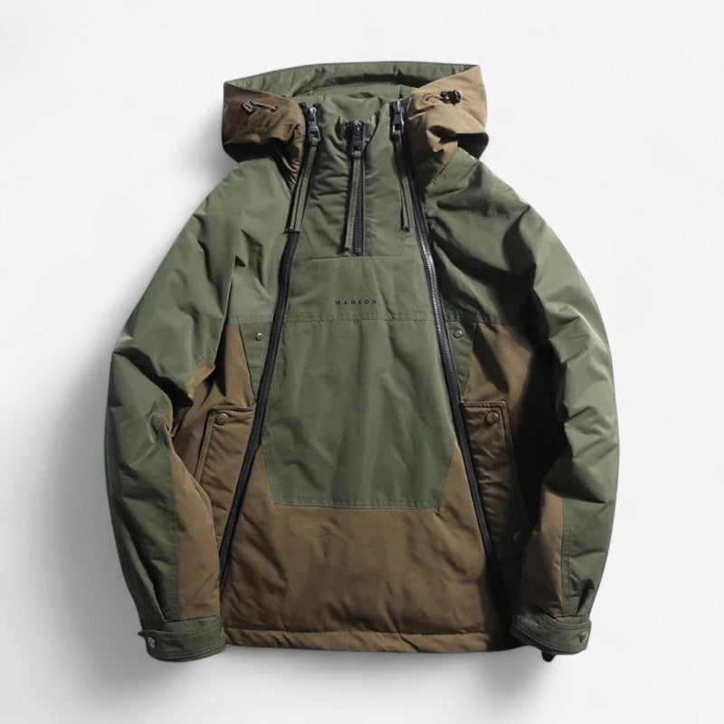 Veste Streetwear Capuche Zippée avec Poches