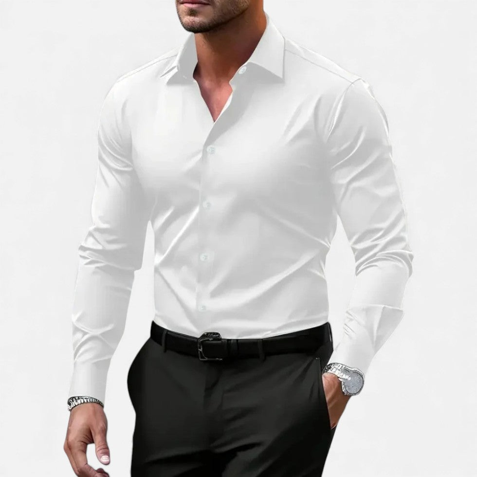 Chemise Homme Slim Manches Longues