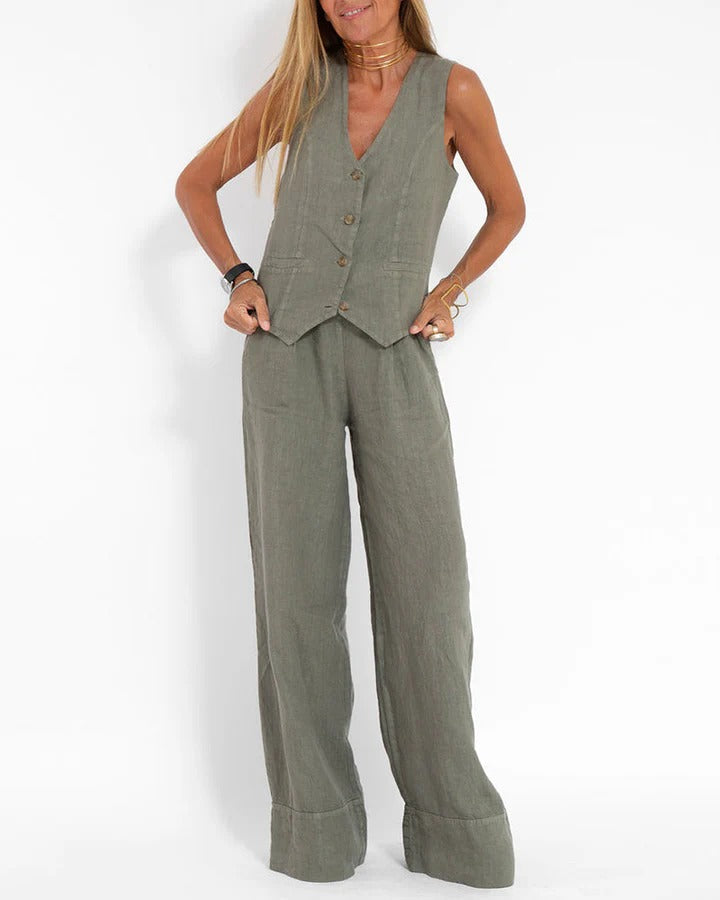 Tenue Été Femme : Haut Court et Short Court - LuxeStyle