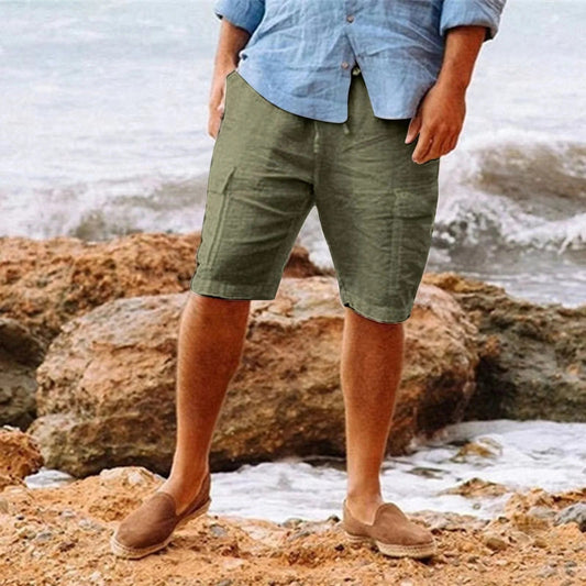 Short Décontracté Blanc Été Homme - LuxeStyle