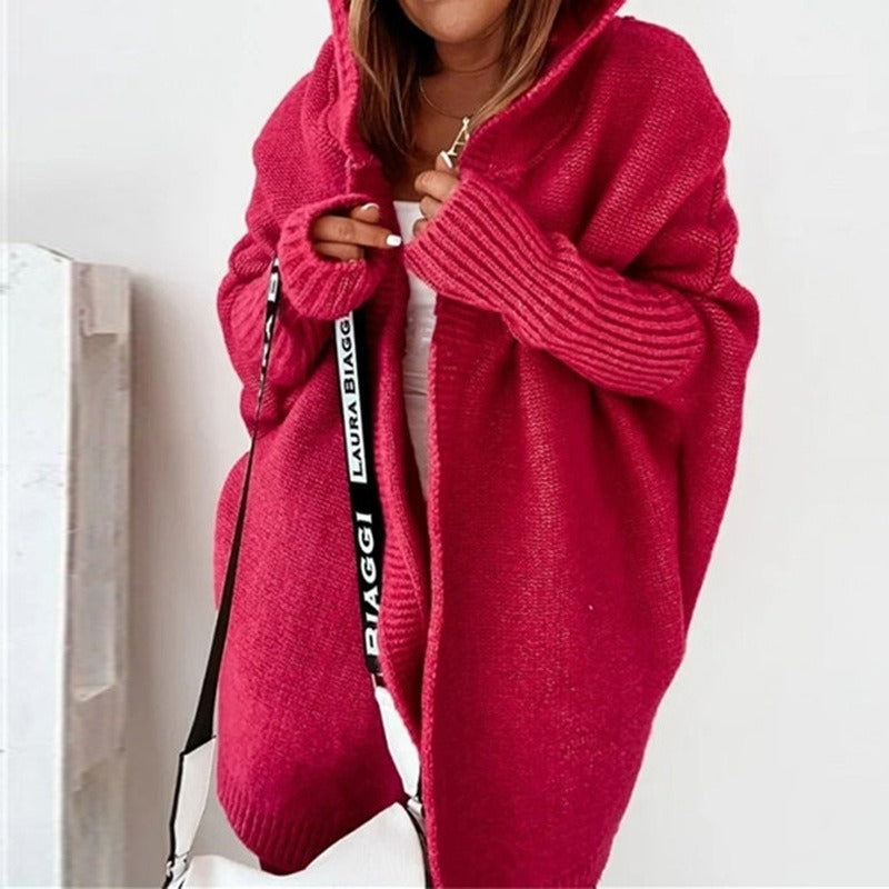 Cardigan Femme Longue Élégant Hiver