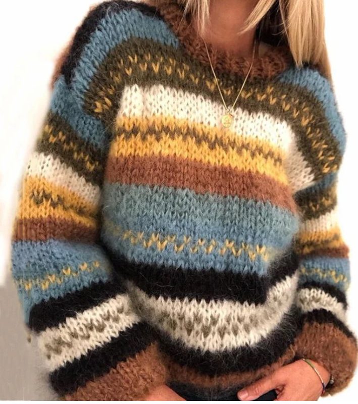Pull Femme Douillet Classique Élégant